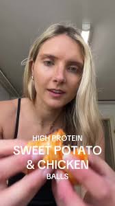 High-Protein Chicken and Sweet Potato Balls Recipe