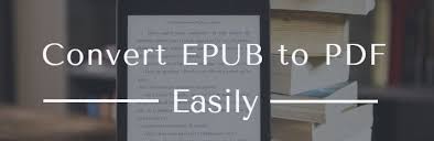 Convert Epub To Pdf Easily