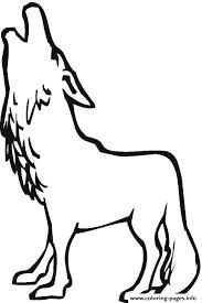 These pumpkin coloring pages are great for halloween, fall, and thanksgiving. A Wolf Howling Coloring Pages Printable