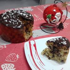 Panettone Sin Mantequilla Con El Chocolate Gotas Receta Chocolate Recetas De Comida Postres