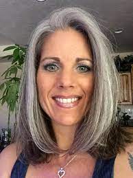 Pin By Julie Aynne On Silver Inspiration Gray Hair Highlights Hair Styles Hair