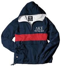 fraternity sorority classic charles river pullover anorak