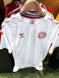 Men's denmark national 2012/2013 dansk home soccer football shirt jersey size xl. Denmark National Football Team World Cup Away Jersey 2018 Bnwt Hummel Ebay