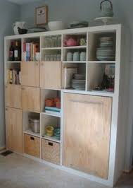 Expedit Kitchen Storage And Counter Ikea Hackers Diy Kitchen Storage Ikea Small Kitchen Storage