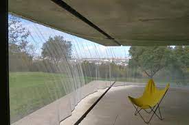 It brings to mind the deformed surfaces of a glossy object, or a car. Bordeaux Revisited By Inside Outside Studio Living Space