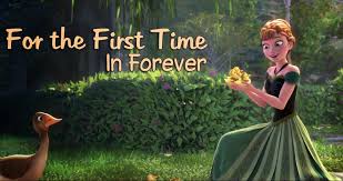 Lirik Lagu Frozen For The First Time In Forever Dan Terjemahannya Lirik Lagu Frozen For The First Time In Forever Anna And Elsa Ilmu Pengetahuan 9