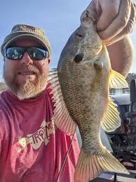 Channel fishing with frozen shad bait