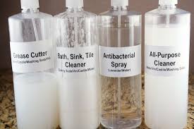 four homemade cleaners