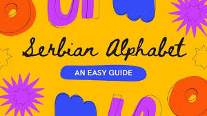 You alphabet · indicative preterite. 1 Easy Guide For The Serbian Alphabet Ling App