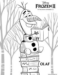 Coloriage Frozen 2 Olaf A Imprimer Coloriage Frozen Coloriage Livre De Couleur