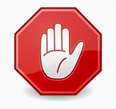 Hd White Hand Stop Icon On Red Road Stop Sign Clipart Png Clip Art Stop Sign Png