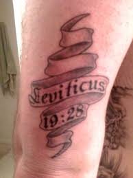 Leviticus 19 denounces idolatry and several pagan mourning practices. Leviticus 19 28 Says Don T Get A Tattoo But This Person Got A Tattoo Of That Bible Verse Lol Bible Verse Tattoos Scripture Tattoos Verse Tattoos