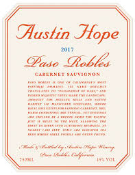 Austin Hope 2017 Cabernet Sauvignon Paso Robles Rating And