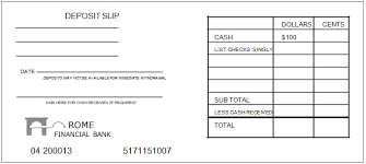 Customer along with bank details will have to input cheque no. 3 Bank Deposit Slip Template Excel Word And Pdf Excel Tmp