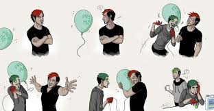 Free Hug By Maskman626 Darkiplier And Antisepticeye Markiplier Darkiplier