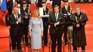 The constitutional court of the slovak republic decides on the indictment. Slovakia S First Female President Sworn In News Dw 15 06 2019