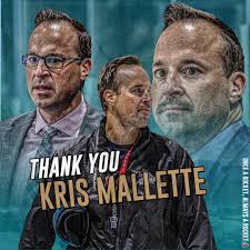 Thank you Kris for so many years of service . You were here when we first  became Rocket ticket holders. We wish you well and best of luck in your  future. Take
