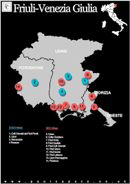 Italian Wine Maps Mapa Vinhedos Vinho