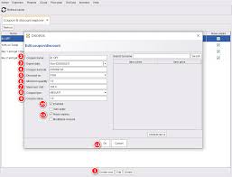 Coupons Discounts Reprice Oro Pos Point Of Sale Pos System Inventory