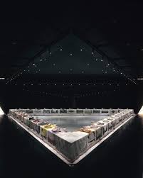A formal evening meal to which a small number of people are invited: We Need Judy Chicago S Dinner Party Now More Than Ever Garage