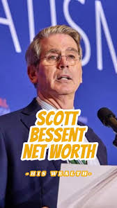 How rich is Scott Bessent#fyp #celebrity #politics #scottbessent #trump  #whitehouse #finance