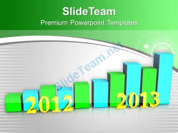 Business Growth Per Year 2012 To 2013 Powerpoint Templates Ppt Backgrounds For Slides Business Powerpoint Templates Business Ppt Templates Powerpoint Templates