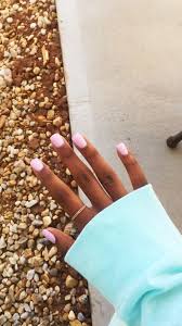 It's not just our wardrobes that change with the seasons, but our nails too. 61 Simple Short Acrylic Summer Nails Designs For 2019 Short Acrylic Nails Designs Pink Nails Short Acrylic Nails