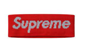 Supreme Red Headband Plaster It On The Next Run Supreme Supreme4trade Supremesale Headband Sweatband Streetwear Urban Wear Streetw Streetwear Fashion