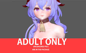 3D file GANYU GENSHIN IMPACT NAKED NUDE HENTAI NFSW STATUE CUTE GIRL GAME  CHARACTER ANIME 3D PRINT 👧・3D printable model to download・Cults