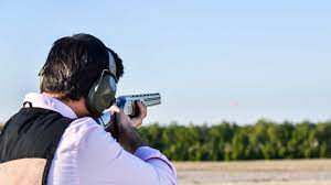 The act of shooting bullets from guns or other weapons: Shooting Visit Abu Dhabi