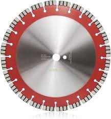 SHDIATOOL 14 Inch Concrete Saw Blade with Laser Welded Premium Turbo  Segments Dry or Wet Cutting