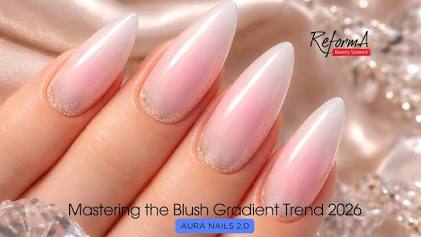 The updated Aura Blush Gradient for 2026, AI generated