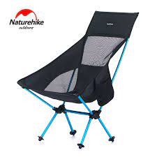naturehike camping chair 1 2kg ultralight folding chair camping portable backrest chair 60d cationic oxford cloth cam fishing chair folding chair camping chair