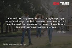 Dalam bahasa arab, ucapan ini berasal dari doa panjang asalkan tidak hanya dengan minal aidzin wal faidzin, mohon maaf lahir batin saja. 10 Ucapan Ulang Tahun Untuk Istri Romantis Dan Bermakna