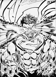 These are a collection of some of the best superman coloring pages for you to choose from. Superman Heat Vision Superman Art Drawing Superman Art Ink Artwork