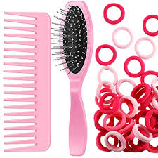 Hair for dolls, painted locks. Buy Doll Hair Care Set Doll Hairbrush Wig Wire Brush Wide Tooth Comb 50 Piece Nylon Hair Ties Hair Styling Doll Accessories Doll Supplies In Pink For Dolls Online In Turkey B08jtc58dx