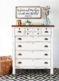 Modern Farmhouse Dresser Painted With General Finishes Milk Paint Diy Farmhouse Decor Farmhouse Dresser Farmhouse Furniture