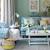 Duck Egg Blue Living Room