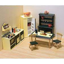 This beautiful kitchen dollhouse furniture kit will add a sophisticated touch to your dream dollhouse. Melissa Doug Dollhouse Kitchen Furniture Reviews Wayfair