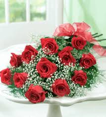Maybe you would like to learn more about one of these? 12 Roses Presentation Style Red Rose Bouquet Wedding Flowers Graduation Flowers