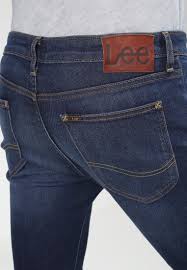 Lee Malone Slim Fit Jeans Blue Notes Men Clothing Dark