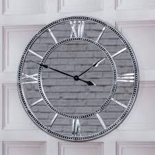 Maybe you would like to learn more about one of these? Bargains Galore 55cm Round Vintage Antique Mirrored Roman Numerals Wall Clock Home Decor Gift Buy Online In Guernsey At Guernsey Desertcart Com Productid 82754311