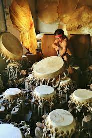 手工製鼓drum making taiwan food taiwan food