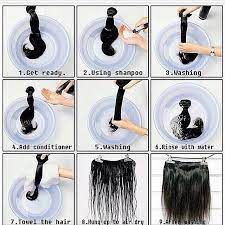 Extensions can soak up your hair's natural oil, so it's important to wash them to maintain their shape and quality. How To Wash Your Extensions Hair Extension Care Hair Extensions Best Human Hair Extensions