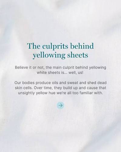 If your white sheets are starting to yellow, we've got the inside scoop on exactly why and how to fix it. Swipe to read the blog. #mycanningvale