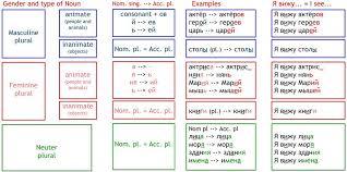 Russian Noun Declension Guide Duolingo Forum Comments