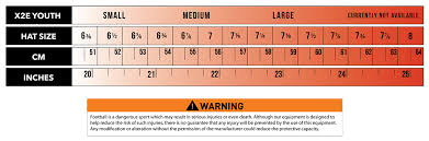 Xenith Epic Helmet Size Chart Tripodmarket Com