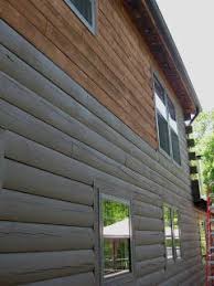 Ctlogcabin Sherwin Williams Woodscapes Solid Stain Color Is Shagtar Cabin Exterior Colors Log Cabin Exterior Log Homes Exterior
