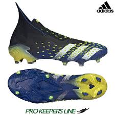 Grab a pair in your size today to max out your training regime and devastate at your next game. Adidas Predator Freak Fg Black Royal Blue Solar Yellow Pro Keepers Line