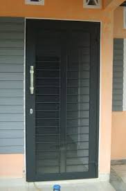 Model Teralis Pintu Minimalis Terbaru Steel Gate Design Gate Design House Design